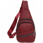 Сумка женская «Costa Rica-Ami», цвет бордовый, два отделения и карман, 29*17*4,5см