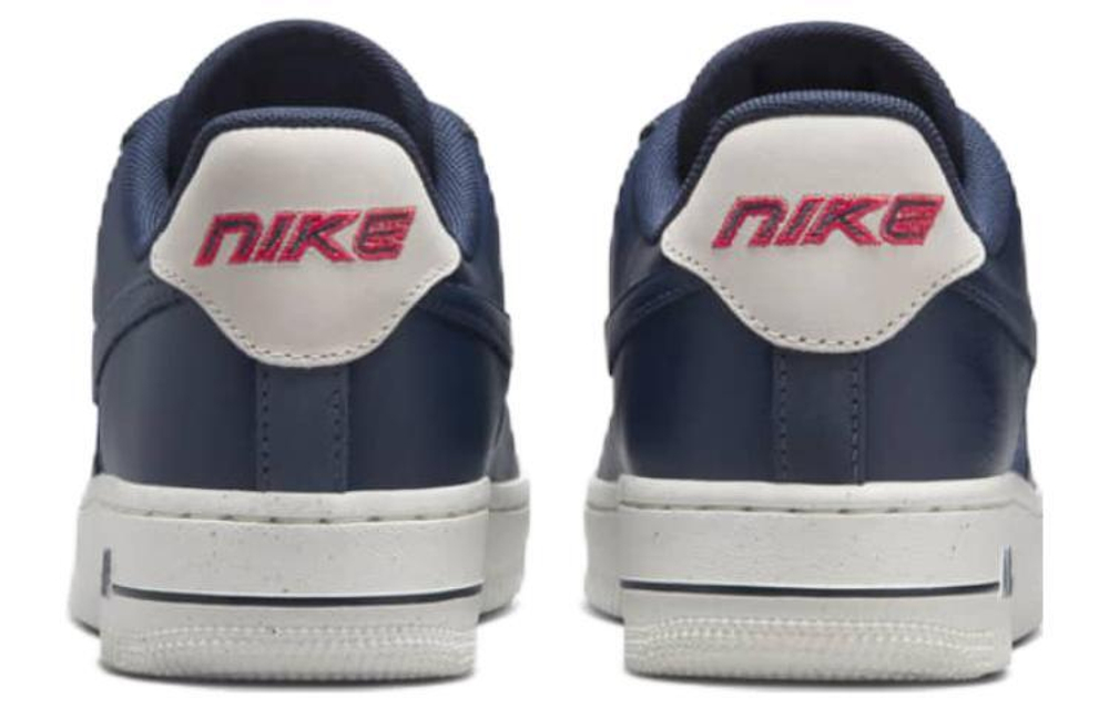 Air force 1 white navy red clearance