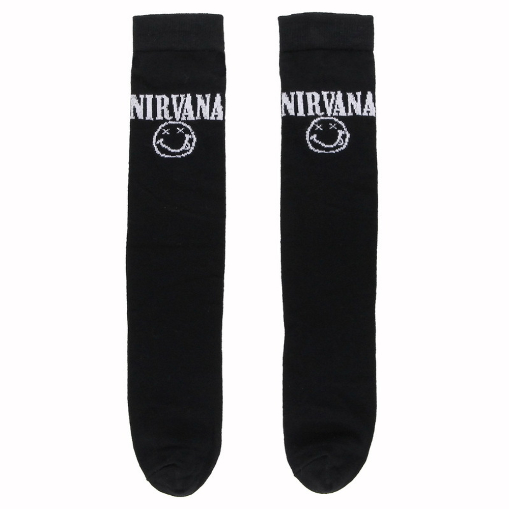 Гольфы Nirvana черные (008) OVERSIZE