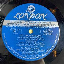 Винтажная виниловая пластинка LP Get Yer Ya Ya Out The Rolling Stones In Concert (Japan 1976) (No Obi)