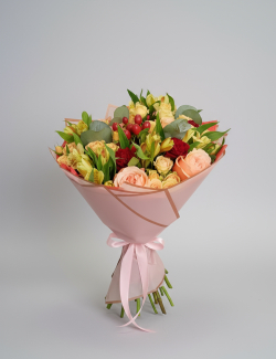 Букет С днем рождения