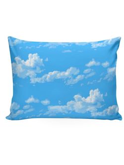 Постельное белье Сказка "Сlouds" 1,5-сп Наволочка 50х70 см 1 шт Простынь 150х215 см Пододеяльник 145х215 см, перкаль