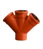 Крестовина одноплоскостная 110х110х110/45* ОРАНЖ наруж