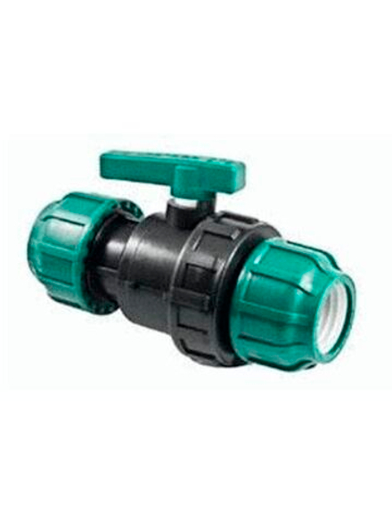 Кран шаровый ПНД Ø 40*40 Poelsan (4/36 шт)