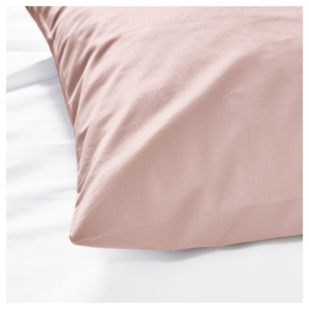 Набор наволочек IKEA DVALA (ДВАЛА), Розовый, 50х80 см, 2шт