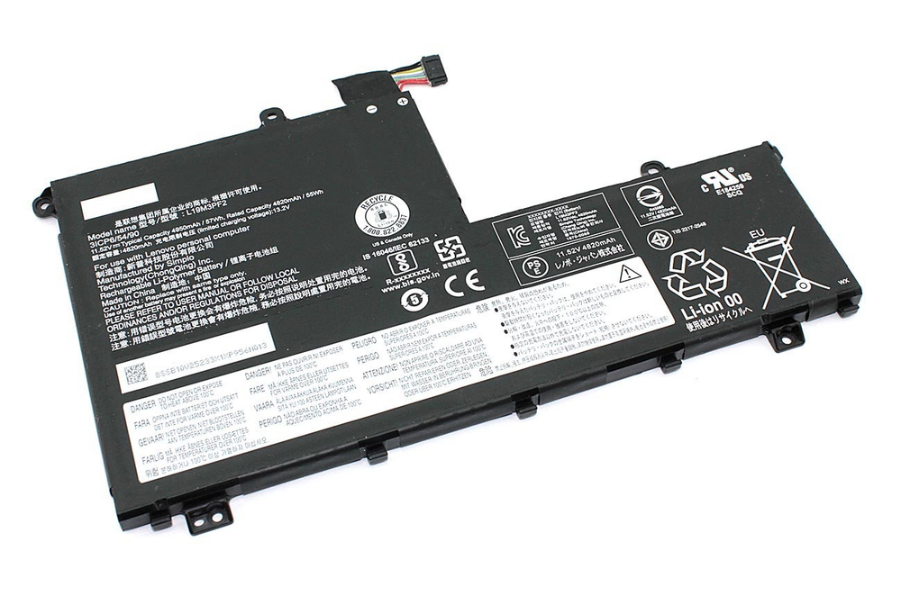 Аккумуляторная батарея для ноутбука Lenovo ThinkBook 15-IIL (L19M3PF2) 11.52V 45Wh