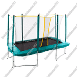 Прямоугольный батут с сеткой, размер 9x6 футов