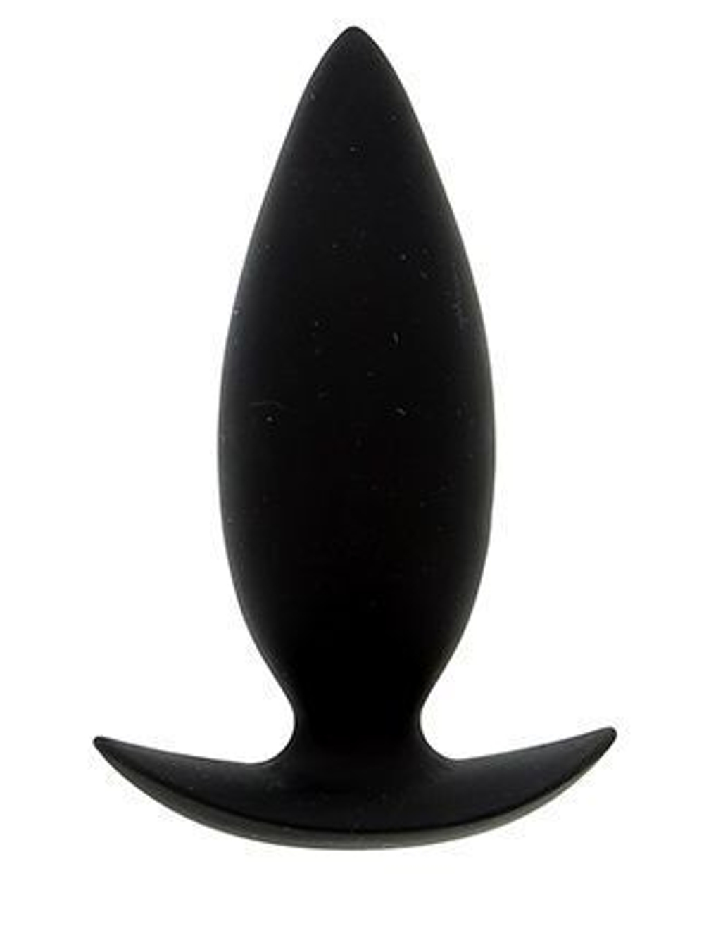 Малая анальная пробка BOOTYFUL ANAL PLUG SMALL - 9,5 см. (Цвет: черный)