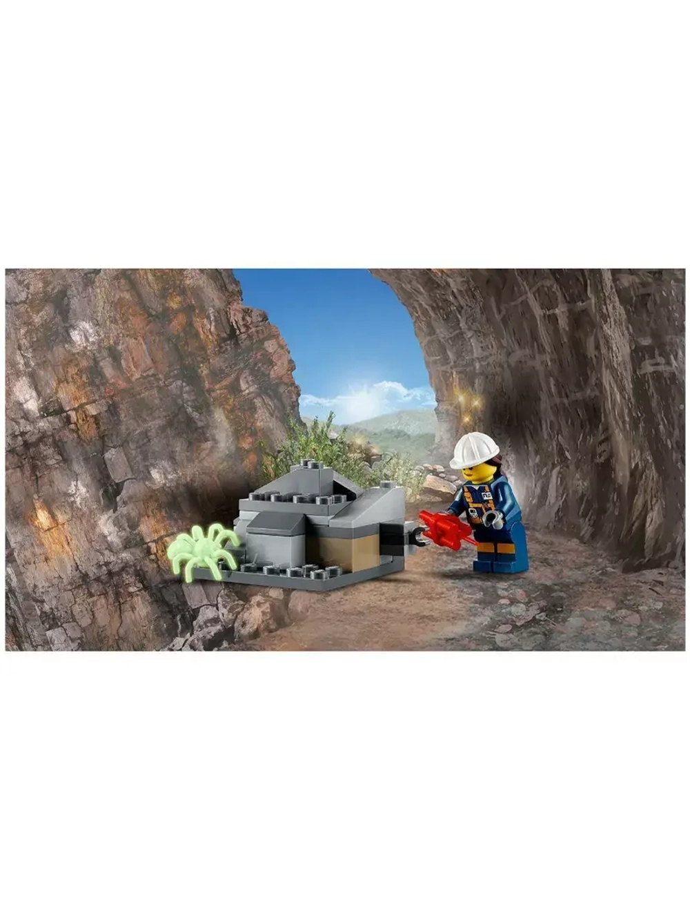 Конструктор Сити Бригада шахтеров 106 деталей