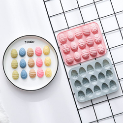 Форма силиконовая «Кружевные яички» 15 ячеек