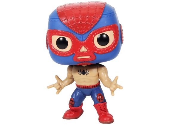 Funko POP Marvel Luchadores Spider Collectable Toy, Multicolour