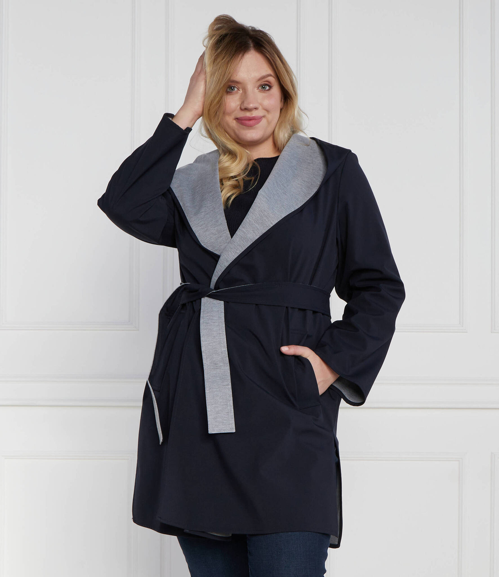 Пальто TASTIERA PLUS SIZE Persona by Marina Rinaldi - темно-синий(1021263)