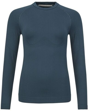 Женская теннисная футболка с длинным рукавом Head Flex Seamless Longsleeve - navy