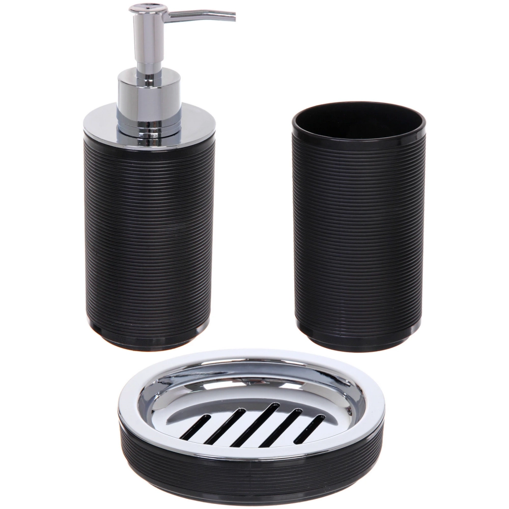 Подставка для зубных щеток «Амадей» черная