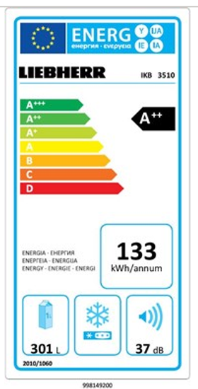 Встраиваемый холодильник Liebherr IKB 3510