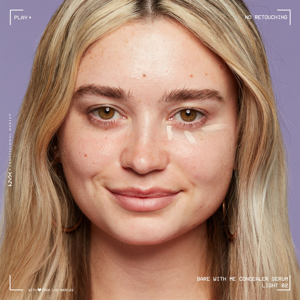 NYX Professional Makeup Bare With Me Concealer Serum - Корректор увлажняющий 2 в 1 оттенок 06 Tan, 9 ml