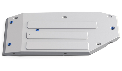 Защита топливного бака Rival для MAN TGE (V - 2.0TDI) 4WD, RWD (3.180) 2017-н.в./Volkswagen Crafter II (V - 2.0TDI) 4WD, RWD 2016-н.в., штампованная, алюминий 3 мм, с крепежом, 333.5868.1