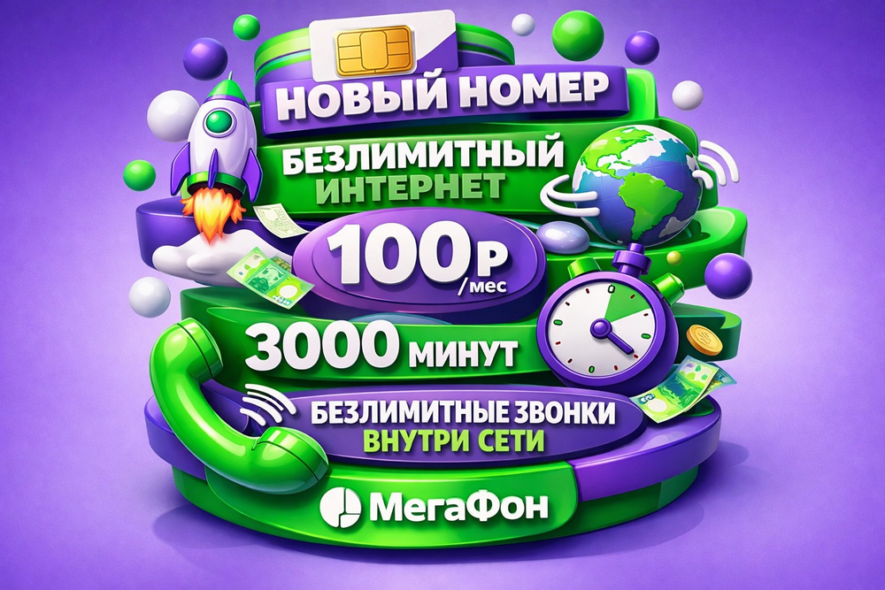 Sim-карта Мега 100