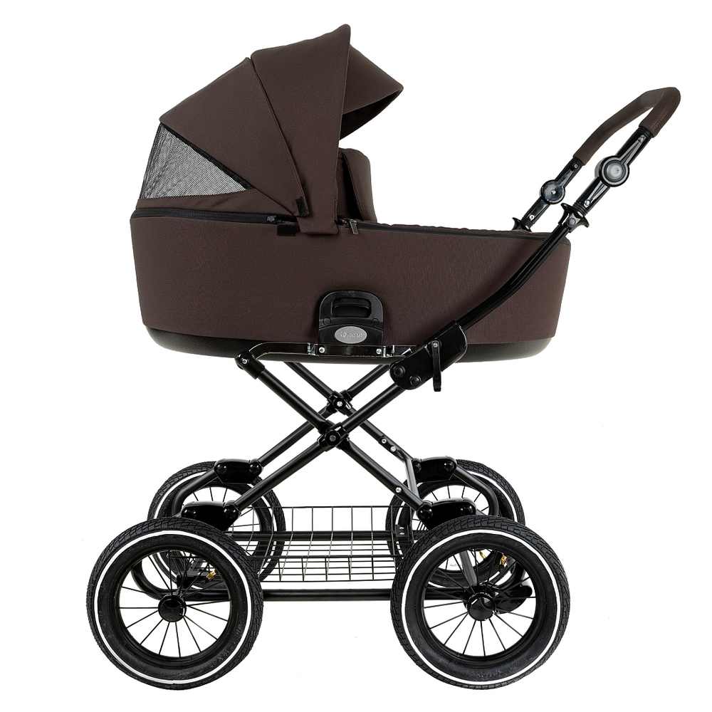 Коляска 2 в 1 ROAN BASS NEXT 2.0 CLASSIC d12 Turkish Coffe