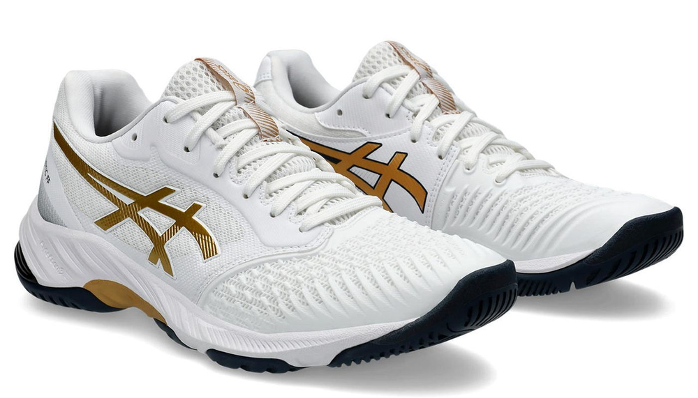 Женские кроссовки для бадминтона/сквоша Asics Netburner Ballistic FF 3 - белый