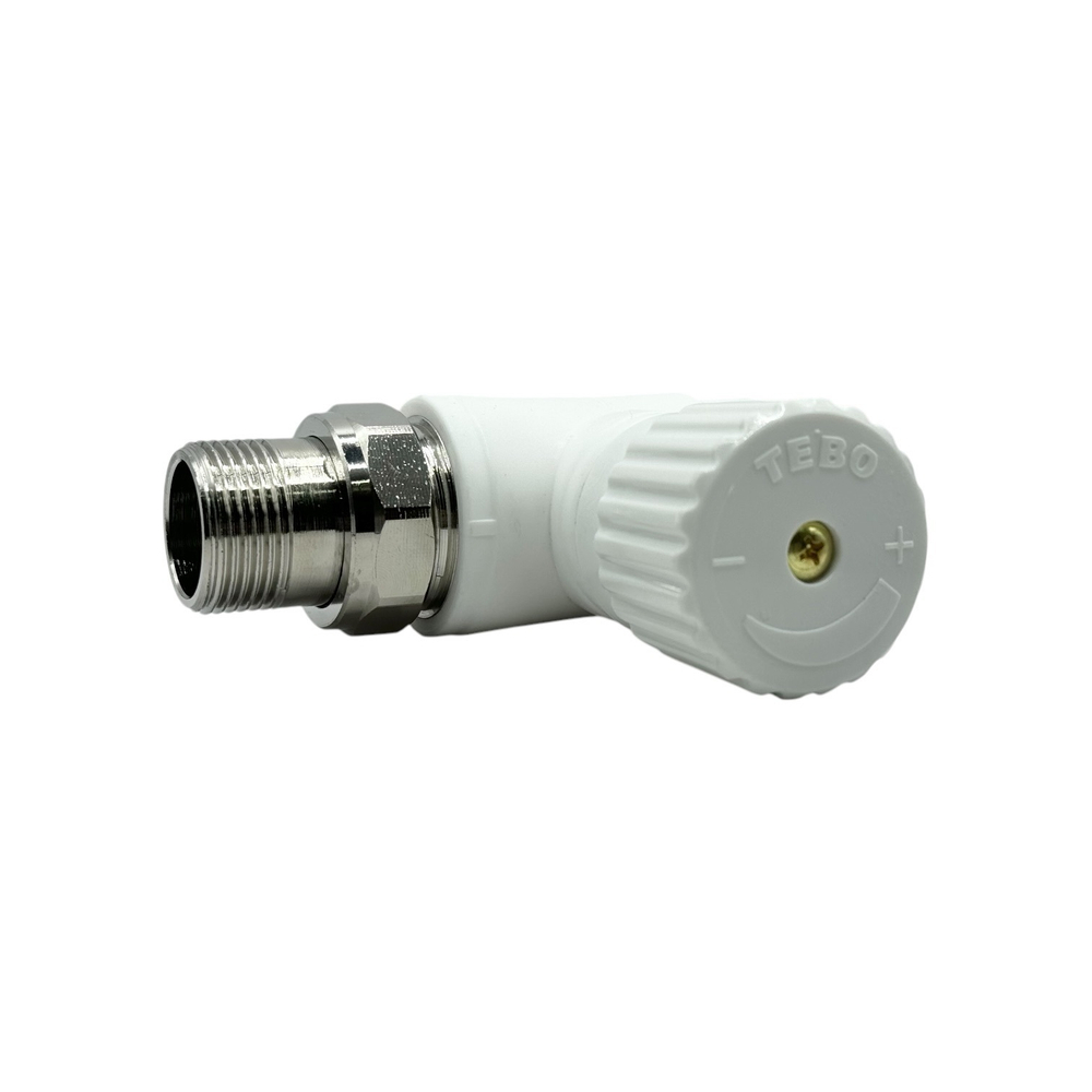 Вентиль прямой радиаторный полипропиленовый TEBO 25x3/4"