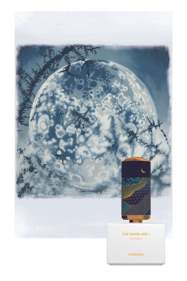 Floraiku The Moon and I