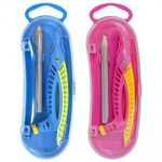 Готовальня 2 предм. (циркуль с держателем+карандаш) пласт.+металл, на подложке S85002C (J.Otten)