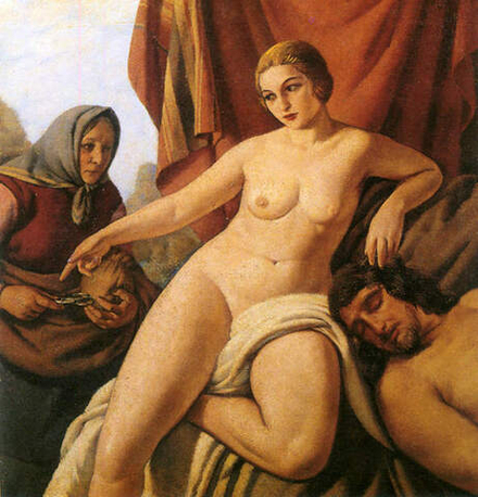 Dyalma Augusto Federico Stultus (1901-1977) - эротическое искусство итальянского художника