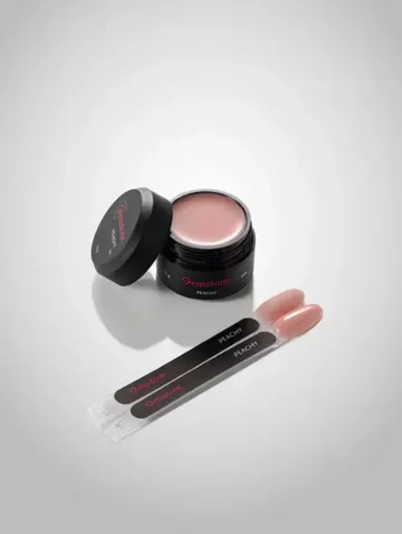 Gemstone Гель моделирующий Hema free, 15 мл Peachy Персиково-розовый (теплый)