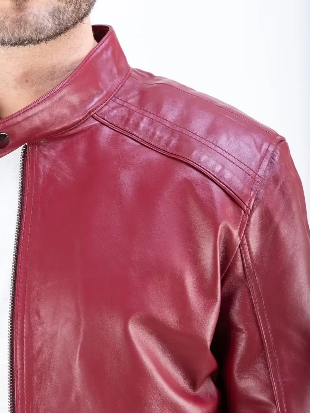 Куртка мужская из натуральной кожи