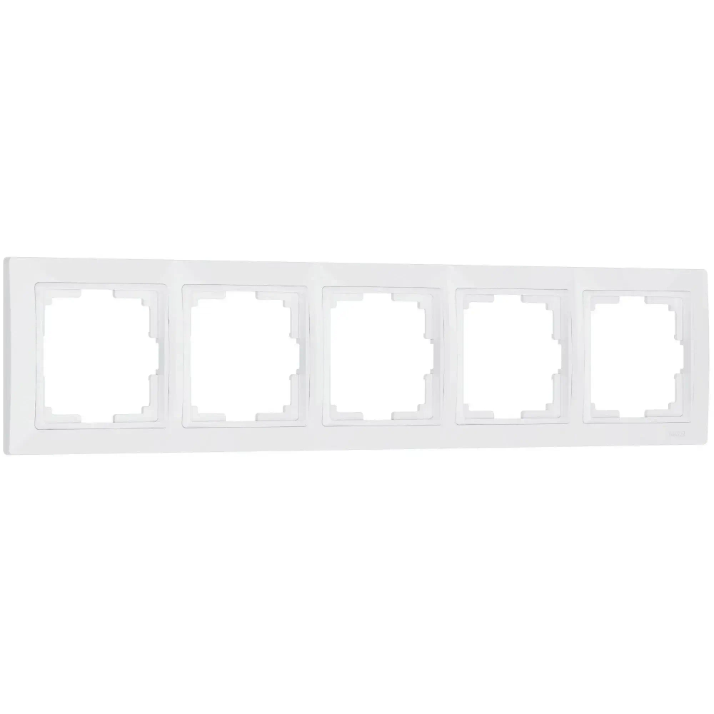 Рамка на 5 постов Snabb Basic (белый) W0052001