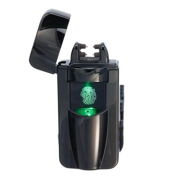 Зажигалка S.Quire USB, сенсорная, графит