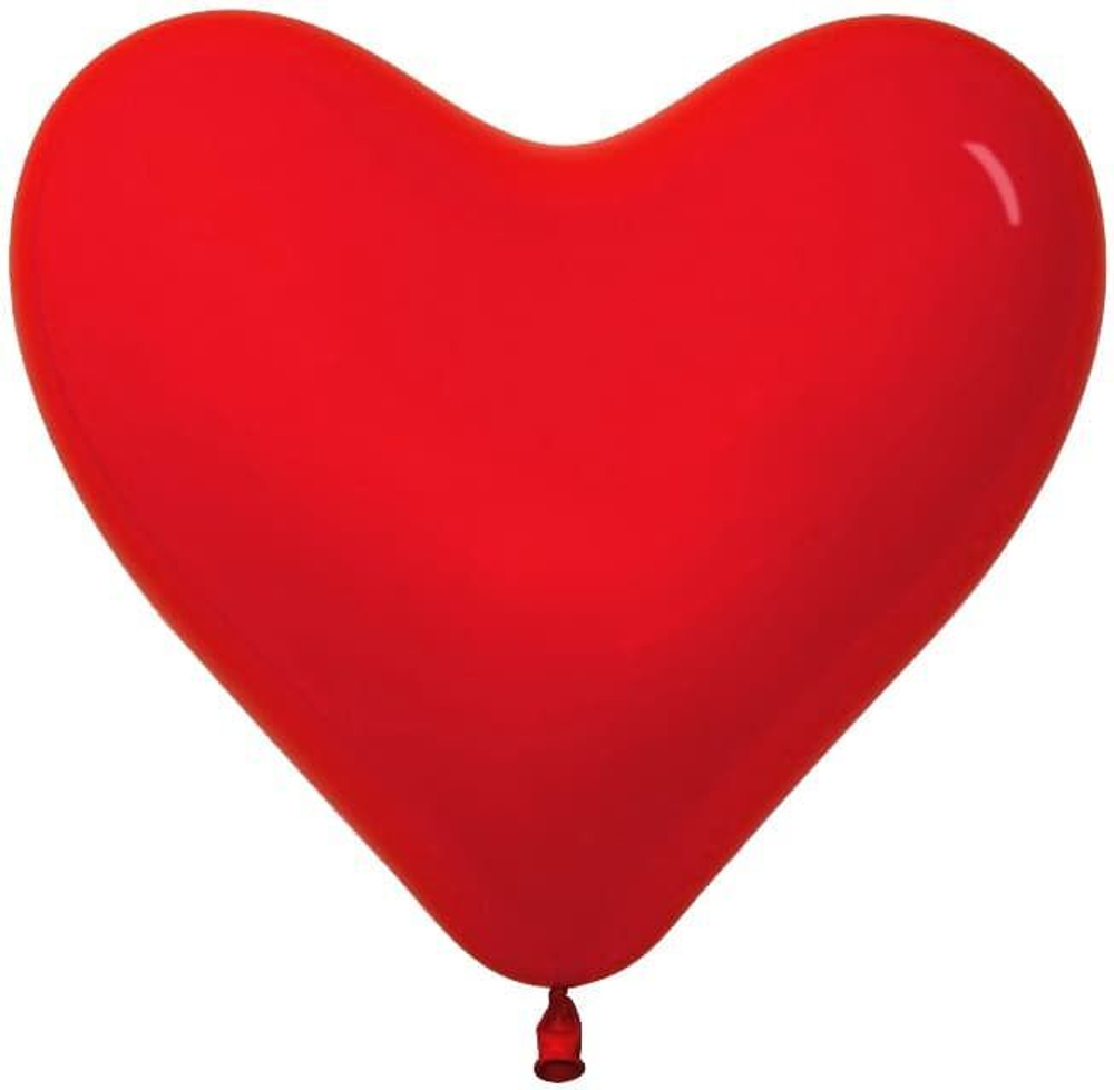 Шар в форме сердца 30см