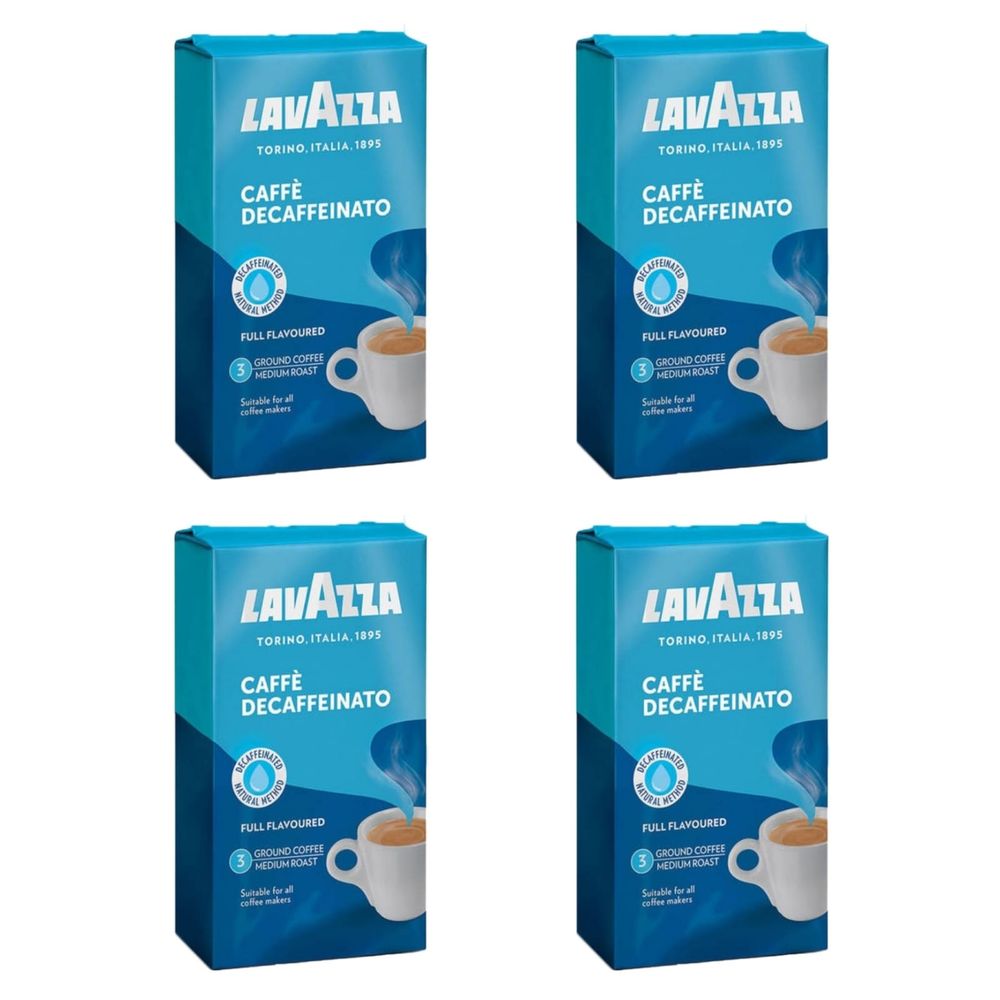 Кофе молотый Lavazza Caffe Decaffeinato 250 г 4 шт