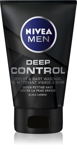 Nivea Men Deep - очищающий гель для лица и бороды /  dla mężczyzn 100  ml  / GTIN 9005800297378