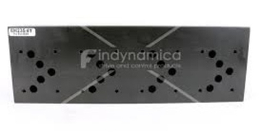 PD10-10A4-ST - Четырехместная стальная плита для гидравлических распределителей и клапанов NG10