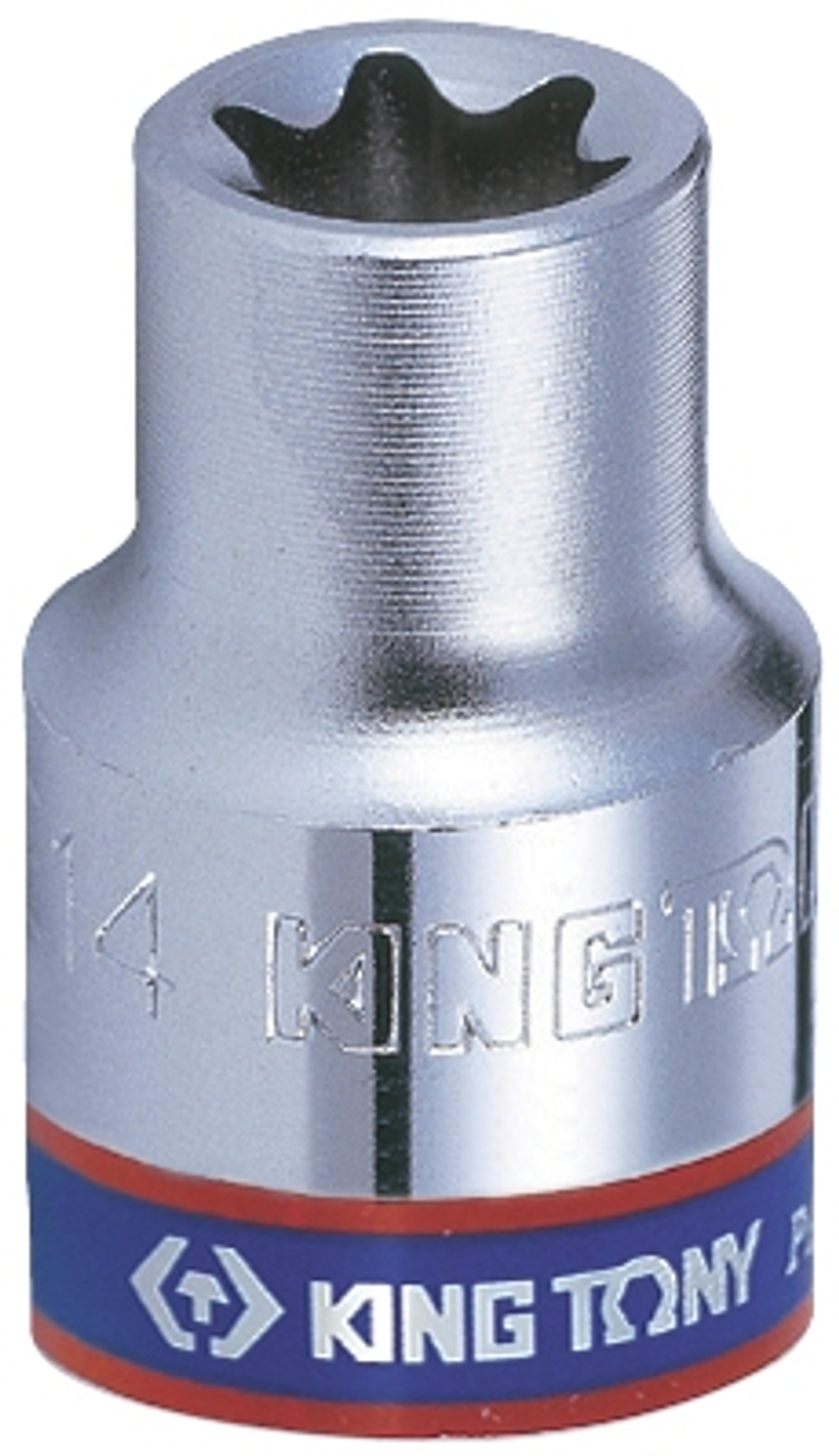 KINGTONY ГОЛОВКА ТОРЦЕВ. 237508M 1/4" E8