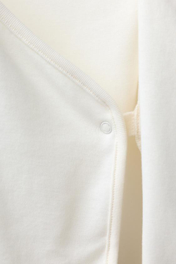 ZARA КОМПЛЕКТ ДЛЯ НОВОРОЖДЕННОГО И СУМОЧКА, ЖЕЛТОВАТО-БЕЛЫЙ