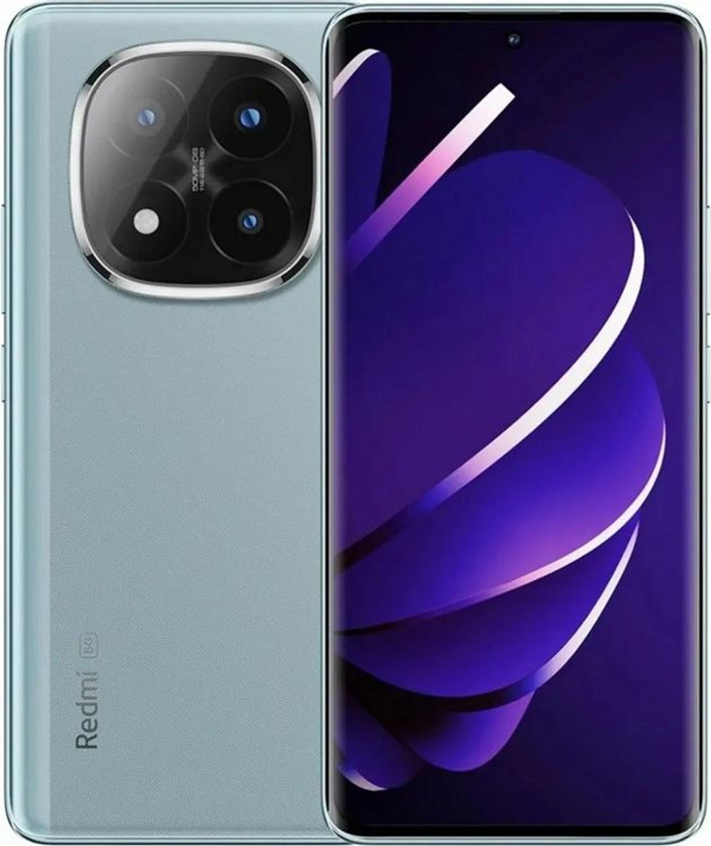 6.67" Смартфон Xiaomi Redmi Note 14 Pro+ 5G 12/512Gb,  NFC,  AMOLED,  120Гц,  5110мAч,  голубой