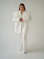 Пиджак "Моя нежность" в жемчужном