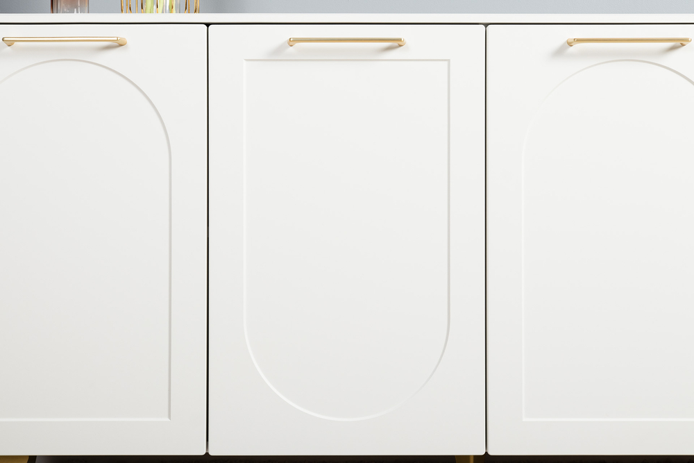 Монтесито Тумба под ТВ 16.67 Белый шагрень