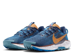 Кроссовки для бега женские Nike ReactX Pegasus Trail 5 W Сине-оранжевые