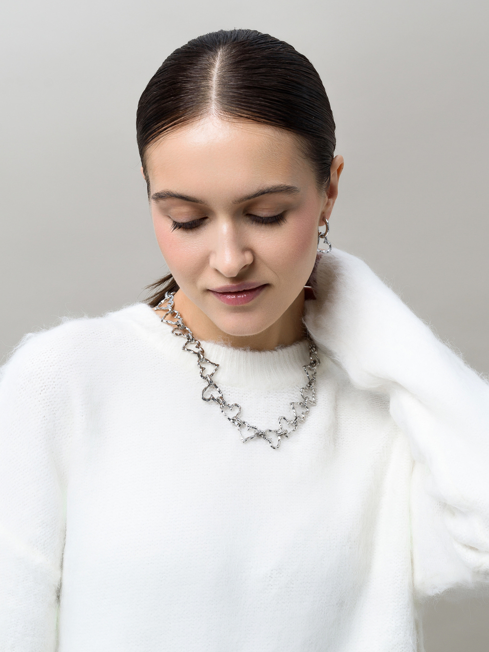 Колье "Wood Love" Silver