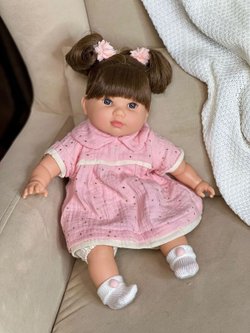 Кукла Berbesa мягконабивная 42см SANDRA в пакете (4423K)