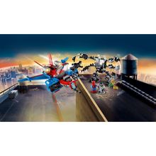Реактивный самолёт Человека-Паука против Робота Венома MARVEL Super Heroes LEGO