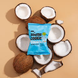 МИКС протеинового печенья с суфле 3шт/уп: кокос, лайм, арахис