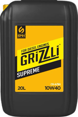 Моторное масло "Grizzli Supreme 10W-40"