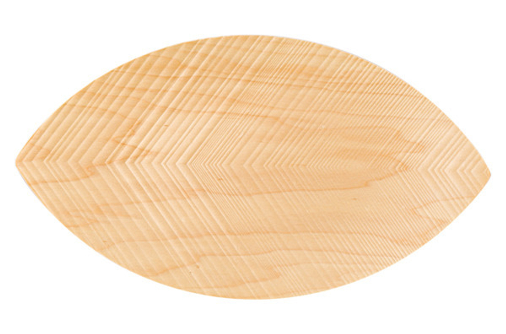 Поднос сервировочный 44.5х25см Legnoart Leaf клен