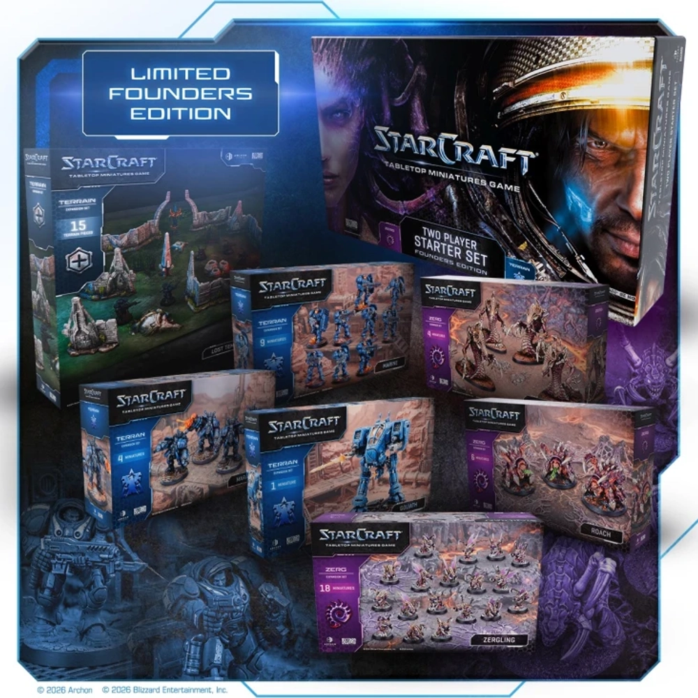 [Предзаказ] StarCraft® Army Bundle - Founders Edition Zerg & Terran