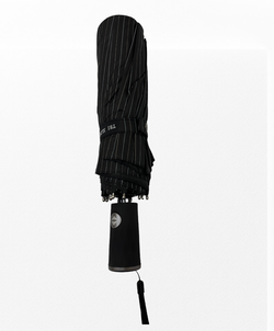 Зонт мужской складной супер-автомат "ЭПОНЖ", расцветка - полоска ("Три слона" - арт. M7121)